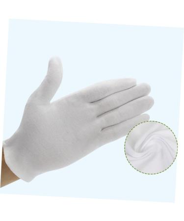 minkissy 24 Pairs Hand Care Laboratory Coin Cotton Industrial Hand Work Moisturizing White Plate - Buy Online on SooperMarket.com