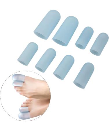 High-Quality Hammer Toe Covers - Silicone 4 Pairs Breathable Ventilation Large Toe Caps for Corns & Blisters Relief - Buy Online on SooperMarket.com