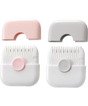 Split Ends Hair Trimmer for Women - 2 in 1 Mini Portable Hair Brush & Adjustable Stainless Steel Clipper - Dustproof & Cute Design - Buy Online on SooperMarket.com