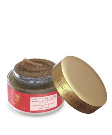 Buy Forest Essentials Deeply Nourishing Facial Cleansing Paste 50g - Premium Natural Skincare for Radiant Skin | International Shipping Available - Buy Online on SooperMarket.com