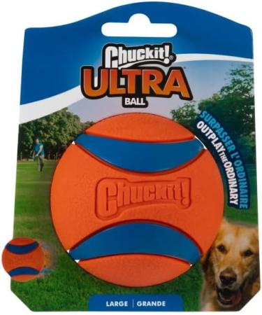 Buy Chuckit! Ultra Ball Large (Pack of 2) - Durable & Fun for Dogs | International Shipping Available - Buy Online on SooperMarket.com