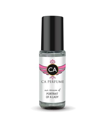 CA Perfume Impression of F Malle Portrait Of A Lady For Women Replica Fragrance Body Oil Dupes Alcohol-Free Aromatherapy Sample Travel Size Concentrated Long Lasting Attar Roll-On 0.14 Fl Oz/4ml-X1