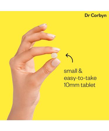 Dr Corbyn Valerian Root 2000mg - 120 Tablets | High Strength Valerian Supplement with Magnesium 200mg | Promotes Inner Calm & Supports Sleep | Vegan & UK Made | 121 count - Buy Online on SooperMarket.com