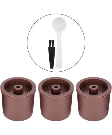 BstXqty 5PCS Coffee Filter Food Plastic Reusable Coffee Capsules Pod Filter Coffee Cups Strainer Suitable for Coffee Accessories Replacement - Buy Online on SooperMarket.com
