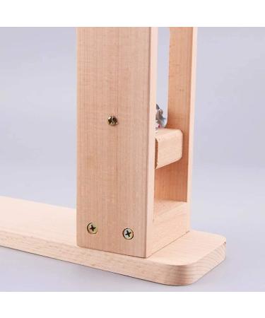 Leather Pony Clamp for Leathercraft Sewing DIY - Wood Hand Stitching & Lacing Tool - Buy Online on SooperMarket.com