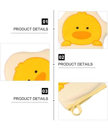 Kisangel 4pcs Loofah Sponge Mittens - Soft Bath Scrubber & Shower Body Sponges for Exfoliating Cleanser - Buy Online on SooperMarket.com