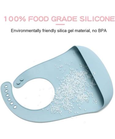 Airfish 2-Set Silicone Bibs for Babies & Toddlers | Easy Feeding Baby Feeder Bibs | Durable & Waterproof - Buy Online on SooperMarket.com