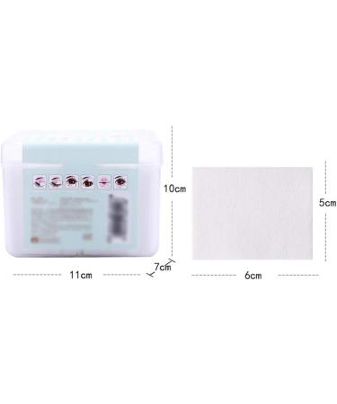 Portable Cleansing Cotton 400pcs Organic Cotton Pads Makeup Cotton Wipes Makeup Napkins Remover Organic Coton Wipes Natural Cosmetic Squares Puff Soft Comfortable (Color : White Size : 5 * 6) 5*6 White - Buy Online on SooperMarket.com