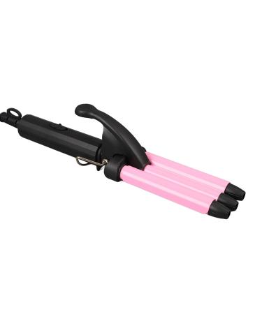 3 Barrel Hair Crimper Constant Temp 3 Barrel Curling Iron Wand for for Home