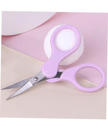 NOLITOY Mustache Trimmer & Eyebrow Scissors - Stainless Steel Beauty Shears for Precision Grooming | Small Metal Scissors for Men & Women - Buy Online on SooperMarket.com