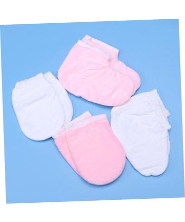 FOMIYES 8 Pairs Cloth Gloves Booties Wax Bath Mittens Hand Gloves Paraffin Wax Mitts and Booties Paraffin Wax Bath Mitts Paraffin Wax Warmer for Hands and Feet Product Take a Bath - Buy Online on SooperMarket.com
