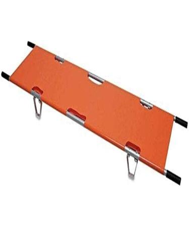 Portable Stretcher Emergency Aluminum Alloy Folding Portable Stretchers with Handles(Orange) 1231 - Buy Online on SooperMarket.com