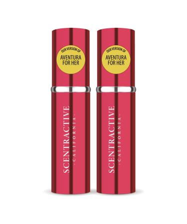 CA Perfume Impression of Aventura For Women Replica Version Fragrance Dupes Concentrated Long Lasting Eau de Parfum Spray Refillable Atomizer Sample Bottle 0.17 Fl Oz/5ml-X2 CRT AVENTURA FOR HER IMPRESSION 0.34 Fl Oz (Pack of 1)