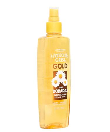 Manzanilla Grisi Gold Hair Lotion 2-Pack - 8.4 FL Oz Spray Bottles with Chamomile Extract - Buy Online on SooperMarket.com