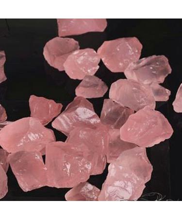 200gNatural Raw Pink Rose Quartz Crystal Rough Stone Specimen Crystal Love Natural Stones and Minerals Fish Tank Stone Crystal Decorations FZUGEDRLI - Buy Online on SooperMarket.com
