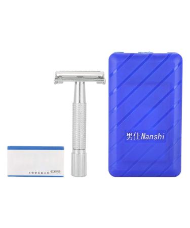 Demeras Razor Straight 11 X 7 X 3 Manual Men's Beard Razor with Straight Double Blade and Case