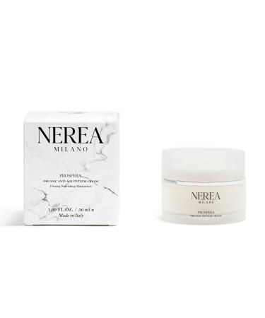 NEREA Enriched Organic Anti-Age Peptide Cream PROSPERA - Firming Nourishing Moisturizer for wrinkle reduction
