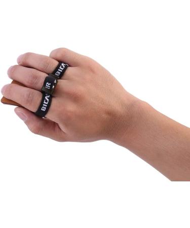 Bicaster Barebow Finger Tabs Cordovan Leather + Brass Finger Guards - RH Medium - Buy Online on SooperMarket.com