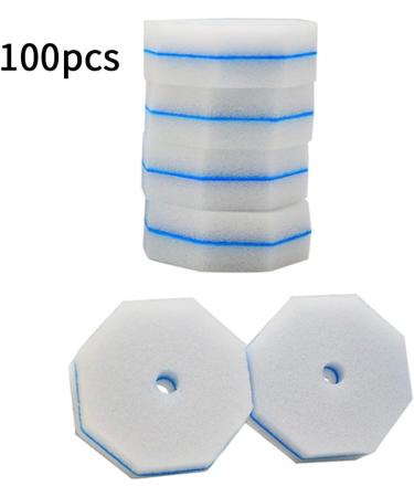 Knadgbft100PCS Counts Strong Cleaning Material Rich Foam Disposable Toilet Bowl Refills Pads for RV Home Easy Install - Buy Online on SooperMarket.com