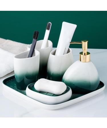 Ultimate Teeth Washing & Gargle Set - Mouth Cup Brush & Utensils | International Shipping Available - Buy Online on SooperMarket.com