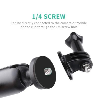 RUIGPRO 360 Motorcycle Bike Camera Holder Handlebar Mount for GoPro Action Cameras - Buy Online on SooperMarket.com