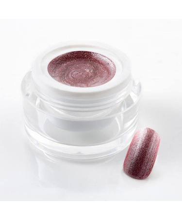 5 ml exclusive UV color gel/colour gel/glitter gel - in Glitter Pearl Antique Rose