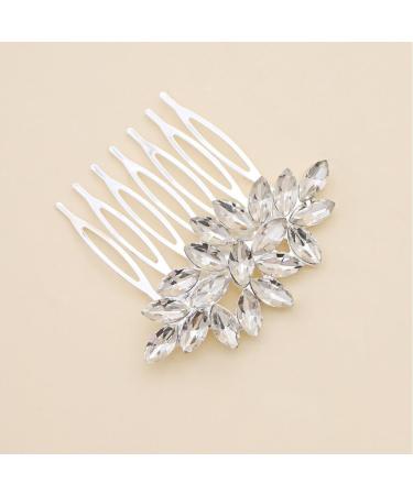 BEALIFE Delicated Gifts For Brides Elegant Wedding Hair Combs Sturdy And Durable Alloy Bride Wedding Hair Comb Made With Alloy - Buy Online on SooperMarket.com