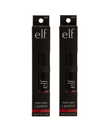 Buy E.L.F. Velvet Matte Lipstick in Ruby Red - 0.14 oz | Long-lasting Color - Buy Online on SooperMarket.com
