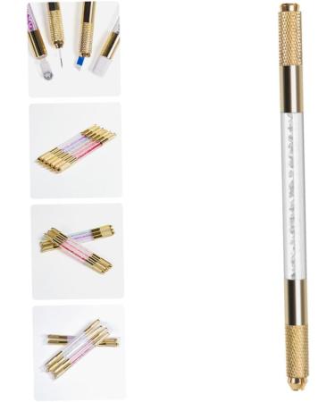 WOFASHPURET Embroidery Pencil Eyebrow Pencil Microblading Pencil Microblading Tools Korean Rhinestones 1 count (Pack of 1) White - Buy Online on SooperMarket.com
