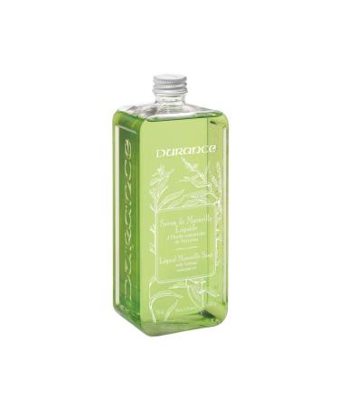 Durance Liquid Marseille Soap Refill With Verbena Essential Oil 750ml Paraben Free Hand Wash Refill Vegan Friendly - Gently Cleanses & Nourishes