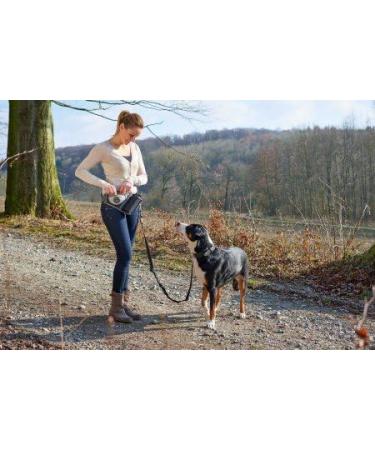 HUNTER Jasper Anti-Jerk Leash & Jogging Belt - Shock Absorber Reflective Red/Black & Red/Grey - One Size | Buy Internationally - Buy Online on SooperMarket.com
