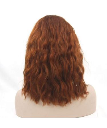 Shop BGHJUE Red Short Synthetic Wig for Women | Corn Hot Curls & Side Fringe | Pixie Cut | International Shipping Available - Buy Online on SooperMarket.com