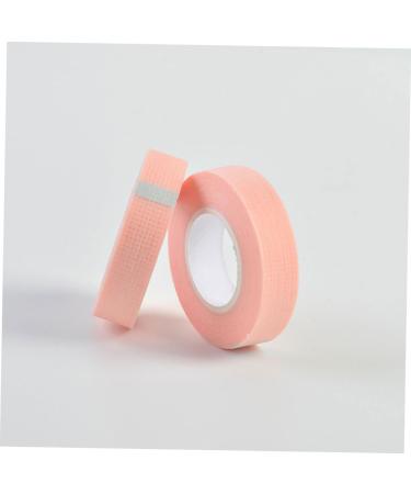 Beavorty Eyelash Tape - 5 Rolls Non-Woven Elastic Eye Patch for Lash Extensions & Hair Care | Pink Adhesive Fabric - Buy Online on SooperMarket.com