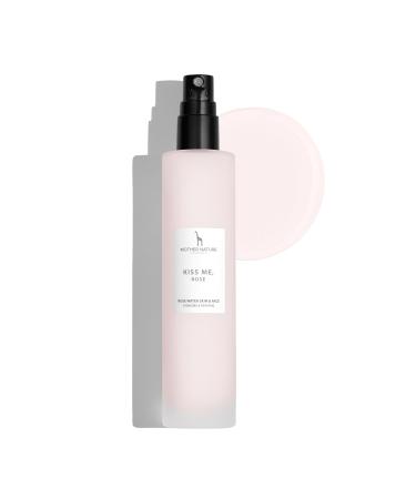 100% Natural Rose Water - Vegan Without Artificial Additives - 100 ml Spray Made in The UK - The Perfect Toner Formulated to Hydrate Face Skin and Hair
