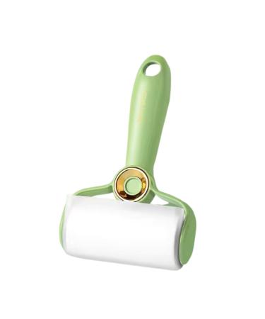 Large Surface Lint Roller for Pet Hair Extra Sticky Remover 300 Sheets Total 1 Handles with 5 Refills Portable for Couch Fur Rodillo quitapelusas Fur Removal Tool Dehairing (Color : Green 1)