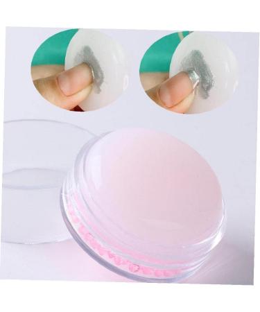 Tossens Pink Nail Art Stamper - Soft Tool for French Smile Line & DIY Nail Decoration - Buy Online on SooperMarket.com