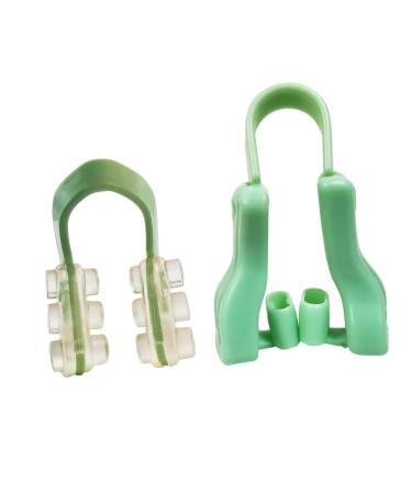 Healeved 2 Sets Nose Clip Set U- Type Nose Clips Mini Nose Clips Nose Nasal Stopper Clips Suit Cosmetology Kit Facial Set Woman Nose Clips Sleeping Nose Clips U-Type Nose Clips