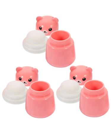 Minkissy 9-Piece Baby Powder Puff Kit and Storage Dispenser Set - Pink Sponge Puffs for Travel and Home Use - Buy Online on SooperMarket.com