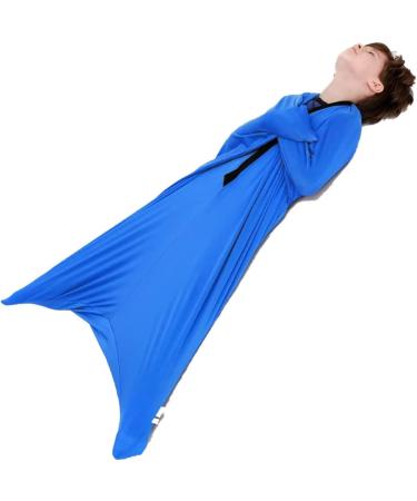 Sensory Body Sock for Kids - Silver Grey, Size S - Breathable & Stretchy Wrap, Easy to Wash - Helps Relieve Stress for Children with Autism & Anxiety - Buy Online on SooperMarket.com