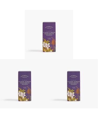 Cartwright & Butler Flaked Almond Shortbread Rounds Carton 200g (Pack of 3)