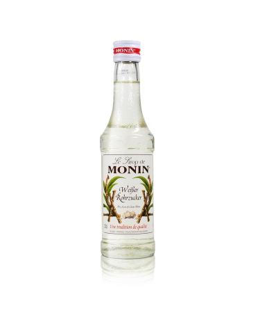 MONIN Gourmet Syrup White Cane Sugar' 250 ml Coffee