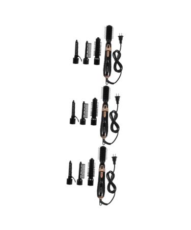 Baluue 3 Sets Curling Iron Hair Curling Wand Heated Hair Rollers Hair Styling Tools Hair Curler Curlers Abs