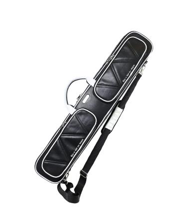 Pool Cue Case, Professional Billiard Cue Stick Carrying Case 3*4 Black