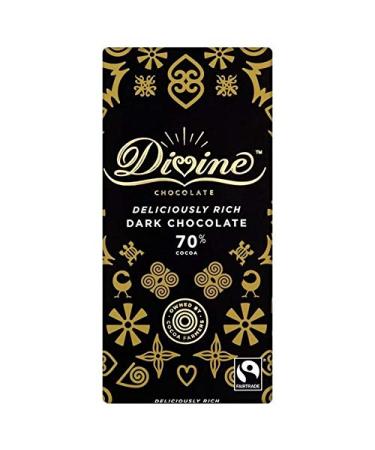 6X Divine 70% Dark Chocolate 90g