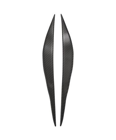 Carbon Fiber Headlight Eyelids Headlamp Eyebrow Cover Decoration Styling Sticker for 3 Series F30 320I 325I 316I