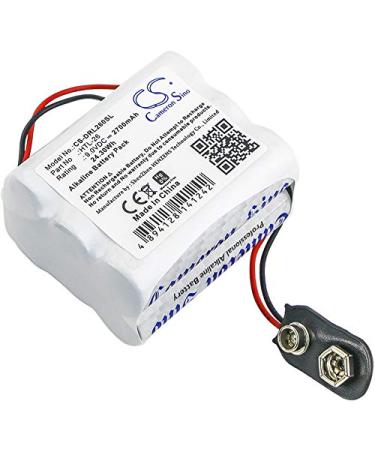 9.0V High-performance Replacement Battery for Vingcard 1200 12 with DL-26 EBDL-26 HTL-26/2700mAh