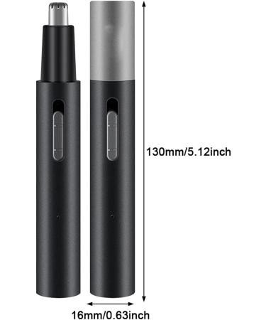 TEMKIN Nose Hair Trimmer - USB Rechargeable Low Noise Ear & Nose Clippers for Men & Women | Portable Multifunctional Grooming Tool (Black - Buy Online on SooperMarket.com