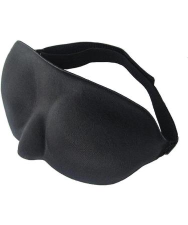 3D Natural Sleep Mask - Portable Eye Shade Cover for Travel - Soft Blindfold for Men and Women - Sapphire Blue - 1 Count - Buy Online on SooperMarket.com