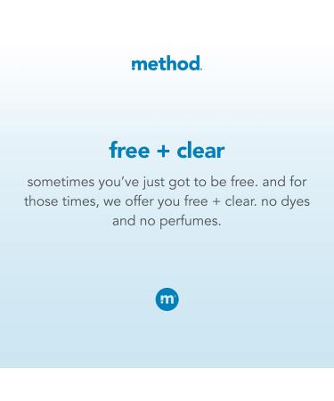 Method Gel Hand Soap Refill 34 oz - Pack of 4 | Free + Clear | Recyclable Bottle | 136 Fl Oz Total - Buy Online on SooperMarket.com