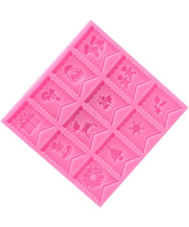 Cabilock 3pcs Silicone Molds DIY Baking Molds Xmas Fondant Christmas Mold Silicone Bunting Fondant Mold Fudge - Buy Online on SooperMarket.com